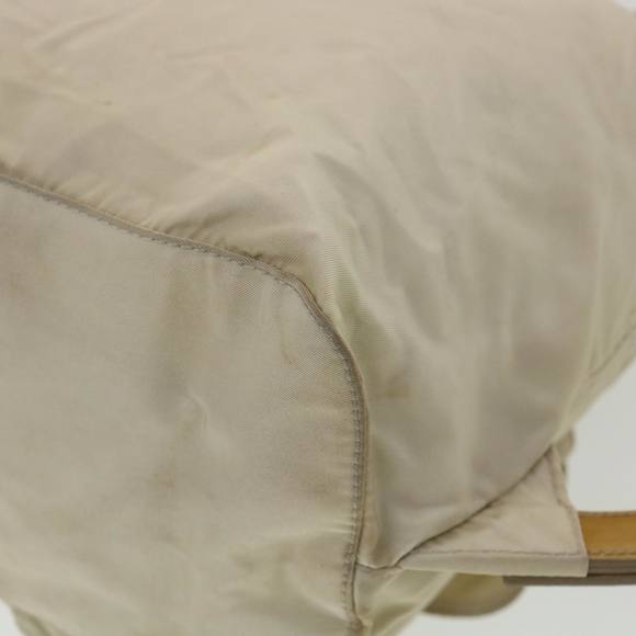 PRADA Backpack Nylon Beige Auth 38500 - Picture 16 of 16